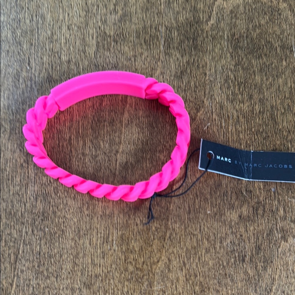 COPY - Marc Jacobs Neon Pink Twisted Bracelet